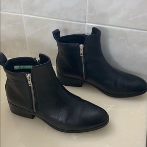 Black Ankle Booties